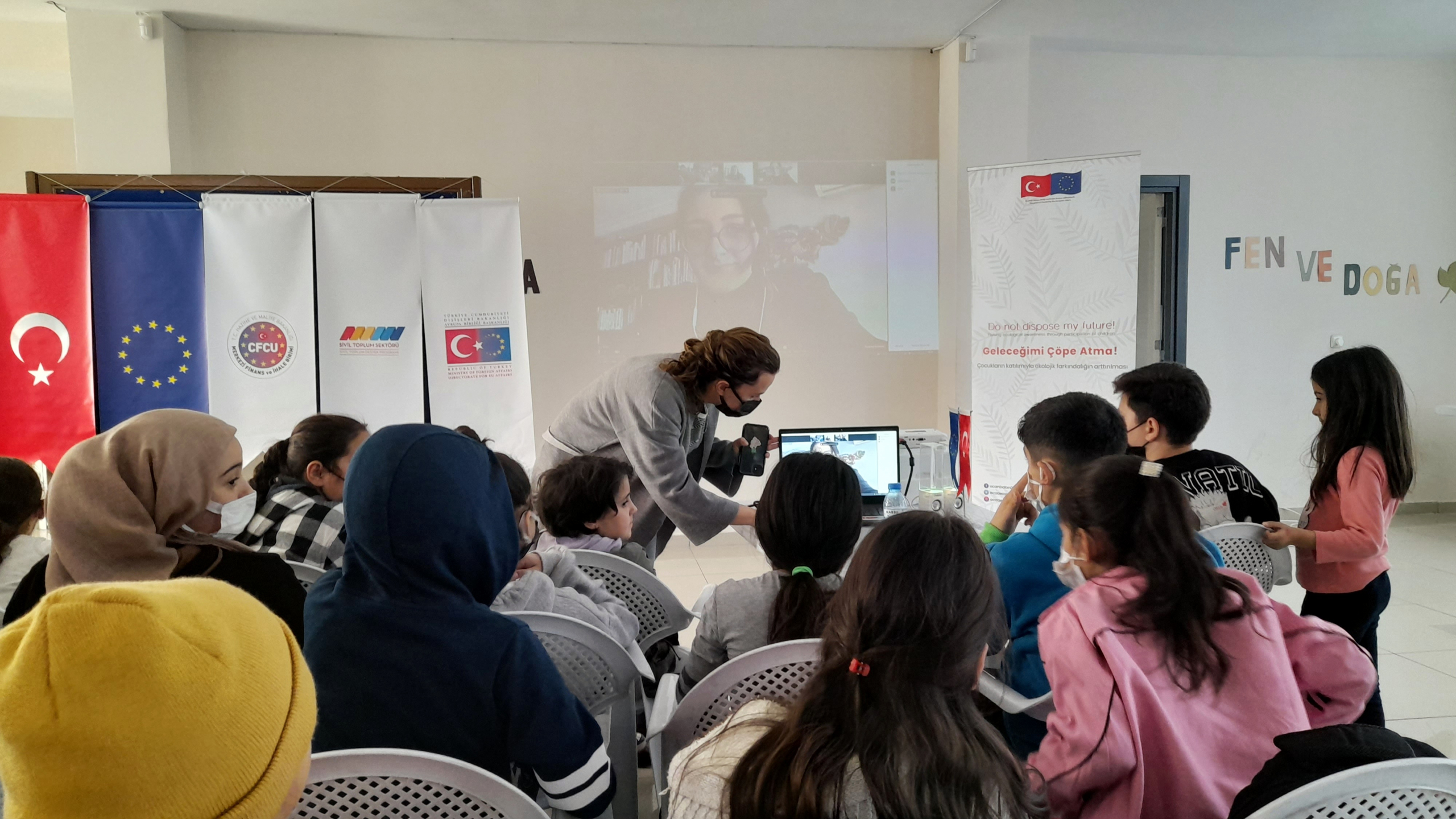 Çocuklar İçin Teorik Eğitim: İklim Eğitimi Başladı! / Theoretical Training for children: Education for Climate Started!